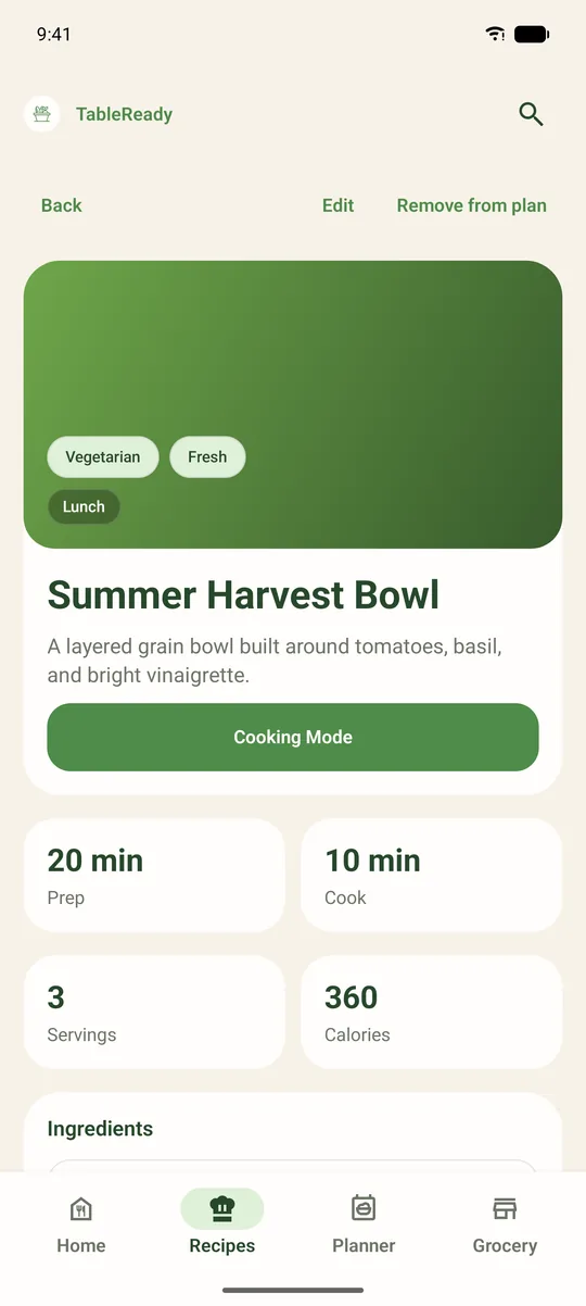 TableReady screenshot 3 of 5